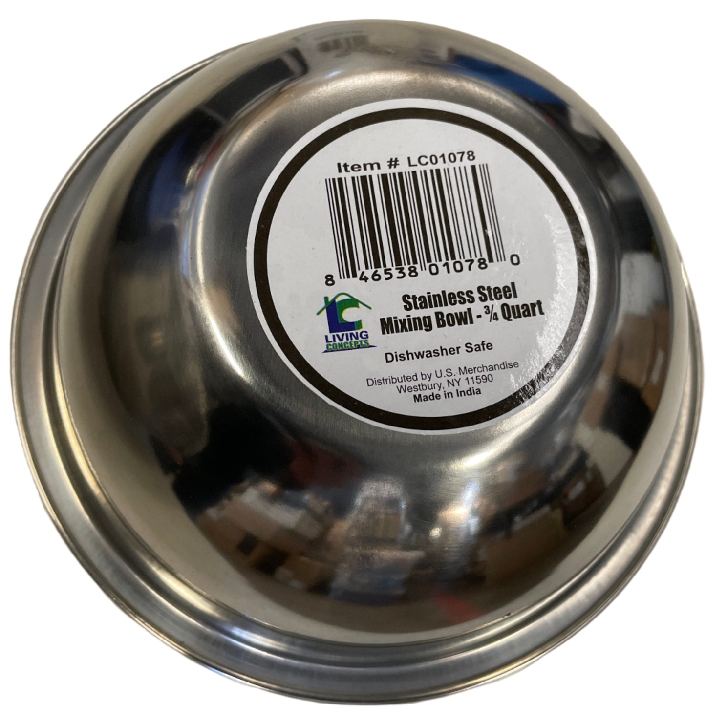 3/4 Qt. All Purpose True Capacity Mixing Bowl Stainless Steel