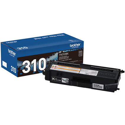 Brother Standard-yield Toner, Black, TN310BK