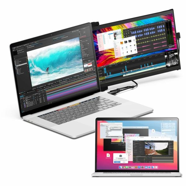 Skilcraft Duex Max DS Laptop Duo Monitor | NSN: 7025-00-NIB-0023