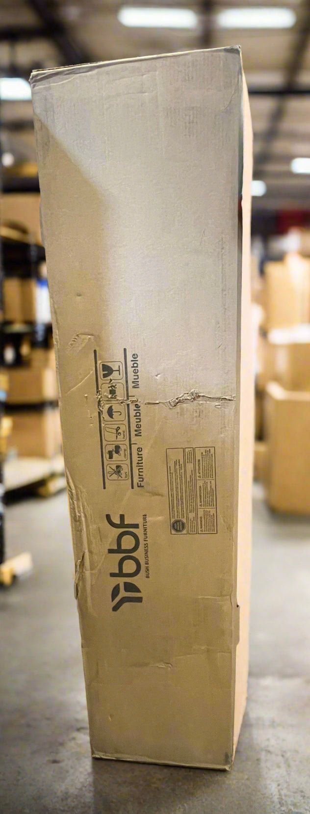 Bush Business Furniture Components 73"H 5-Shelf Bookcase| Hansen Cherry (Local Pickup Only) (Special shipping available, see notes in description)