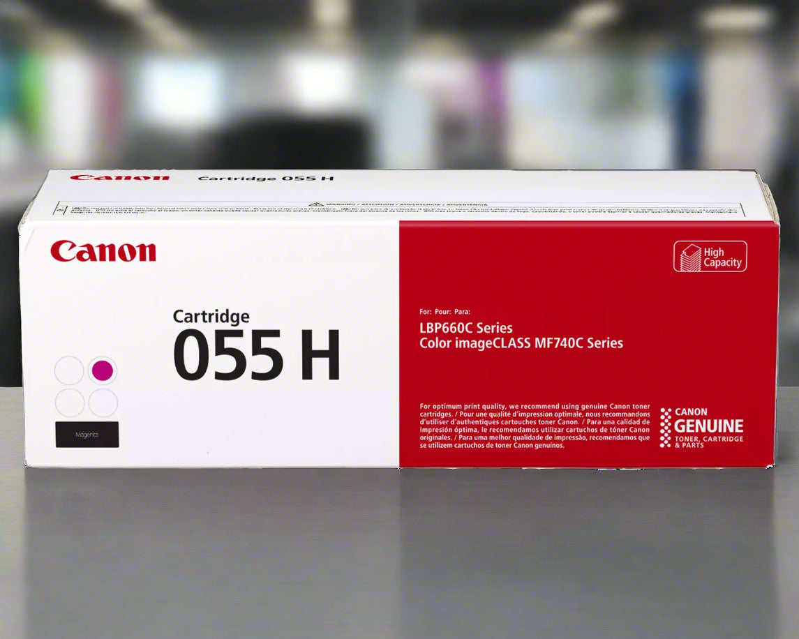 Canon 055H | Original Canon High-Yield Toner Cartridge -Magenta | MF740C Series