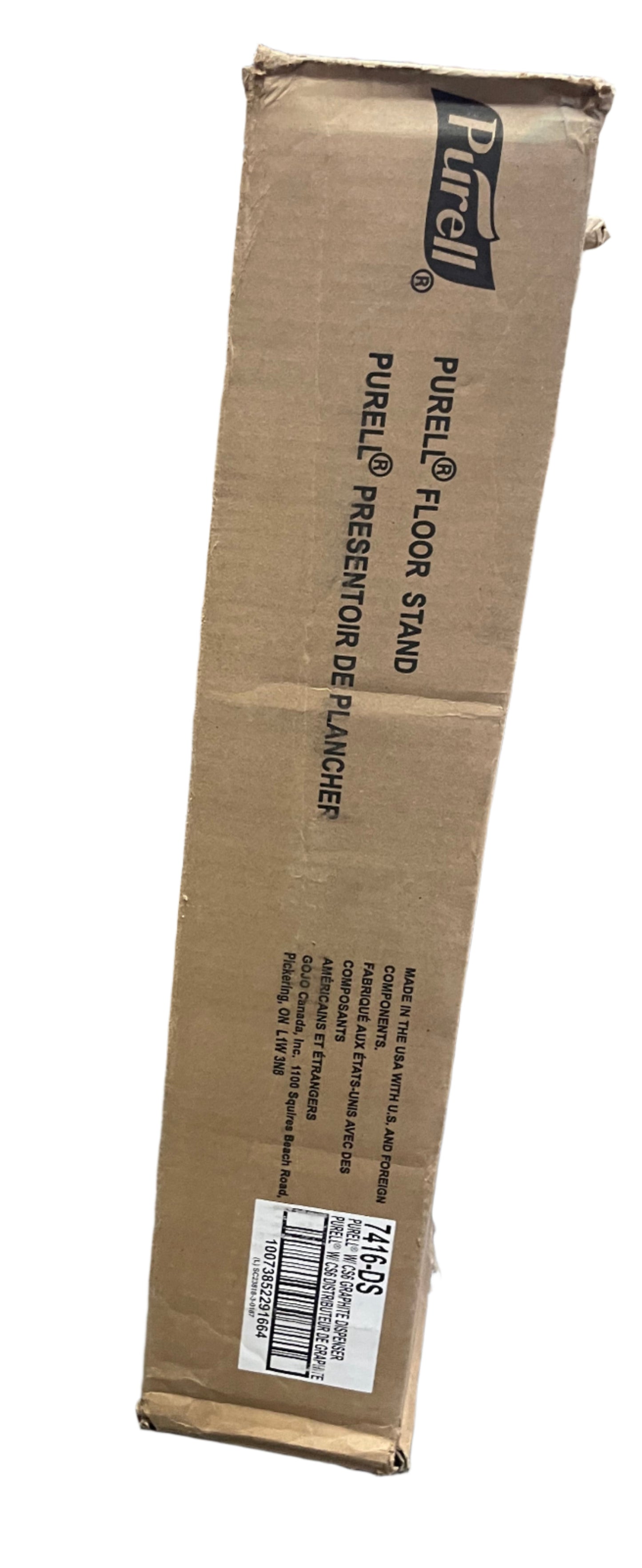 PURELL CS6 Dispenser Floor Stand with CS6 Automatic Dispenser, Graphite (7416-DS)