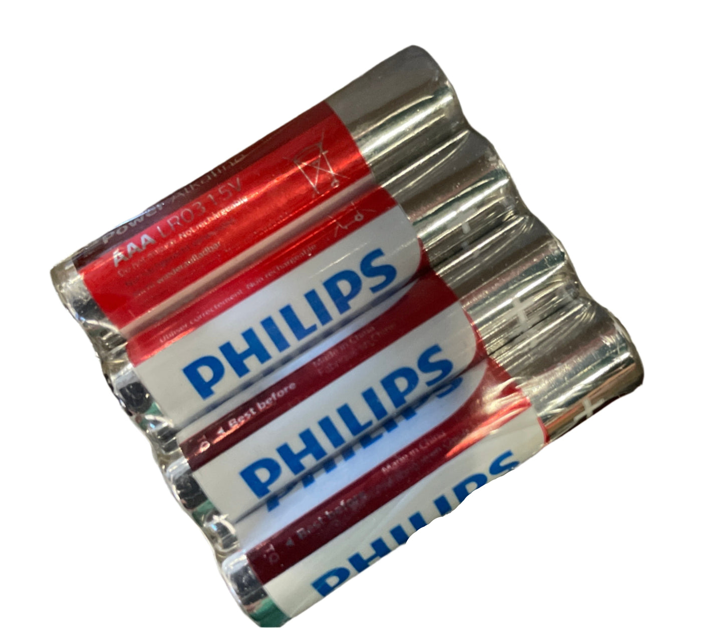 AAA Phillips Alkaline Battery (40 pack)