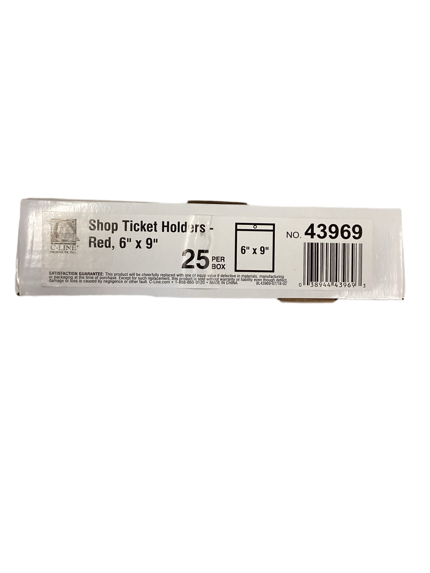 C-line Products/ Shop Ticket Holders