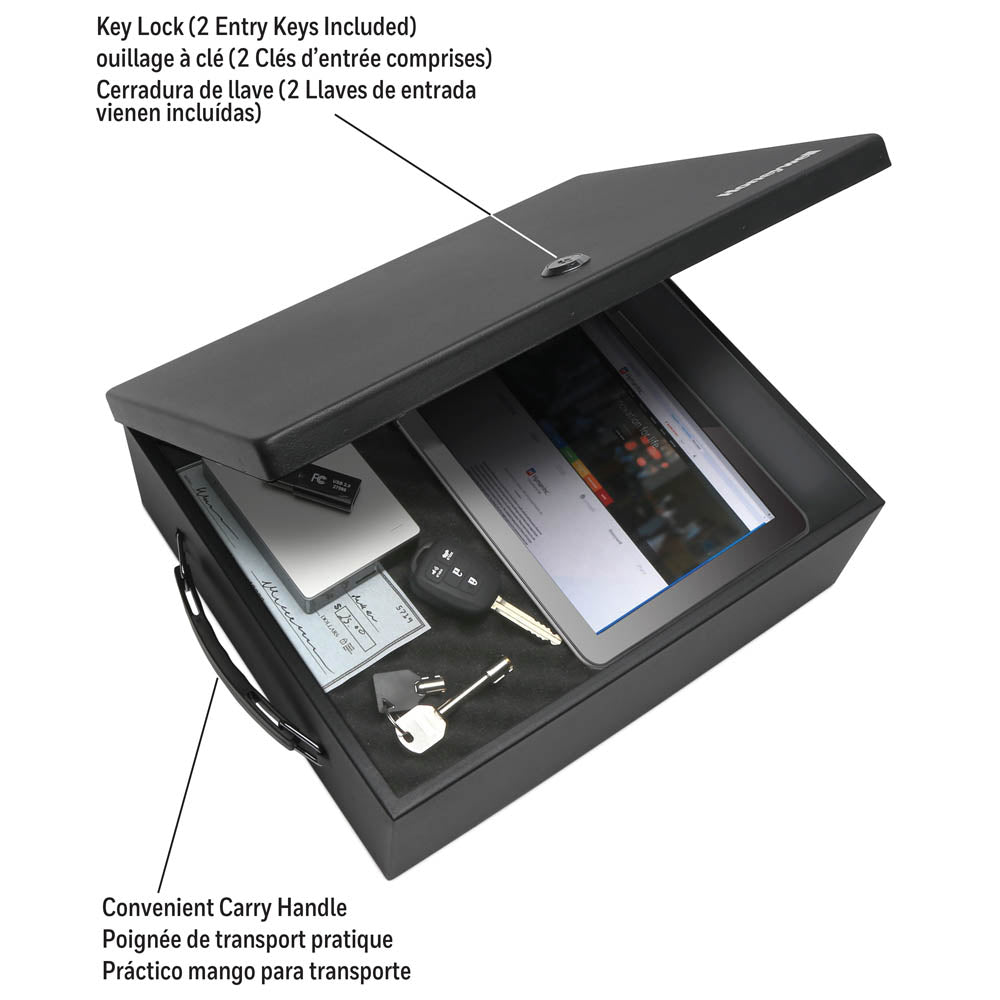Honeywell 6209 Large Steel Security Box (0.26 cu ft.)