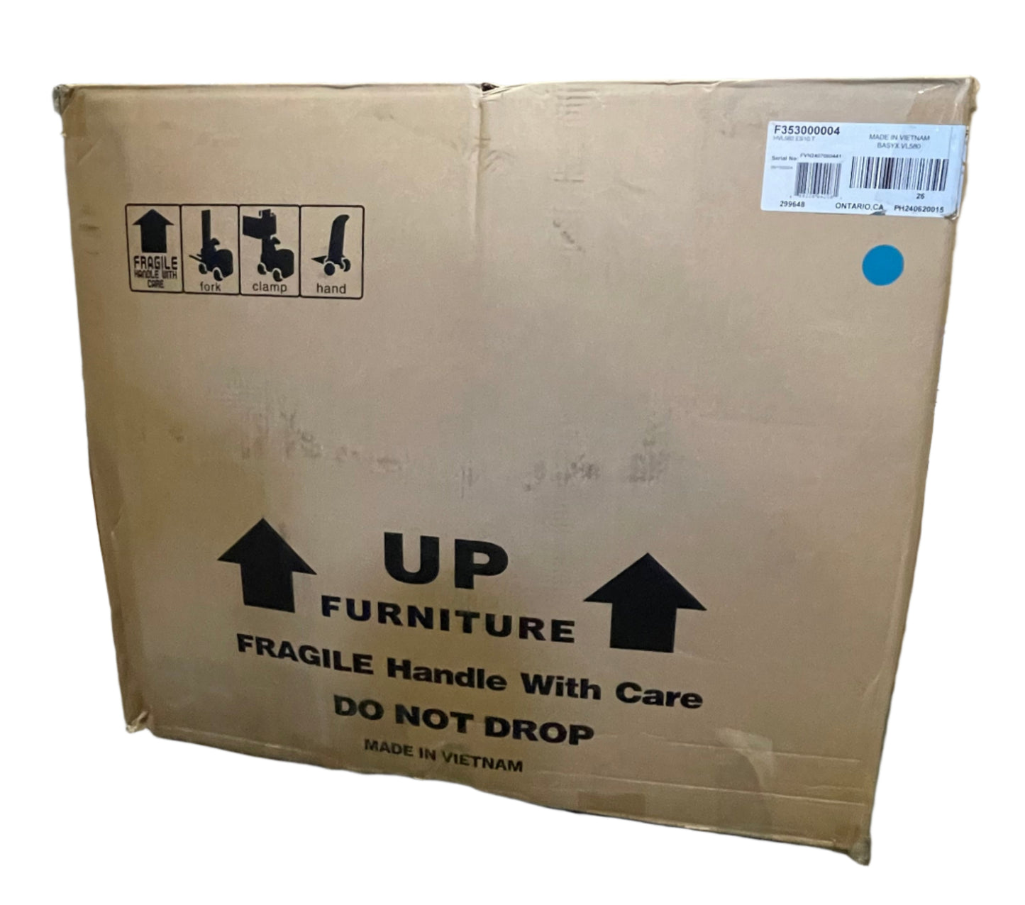 Lorell Conjure Executive Mid-Back Ergonomic Mesh Chair, Black | Model: F353000004 (PICK UP ONLY)