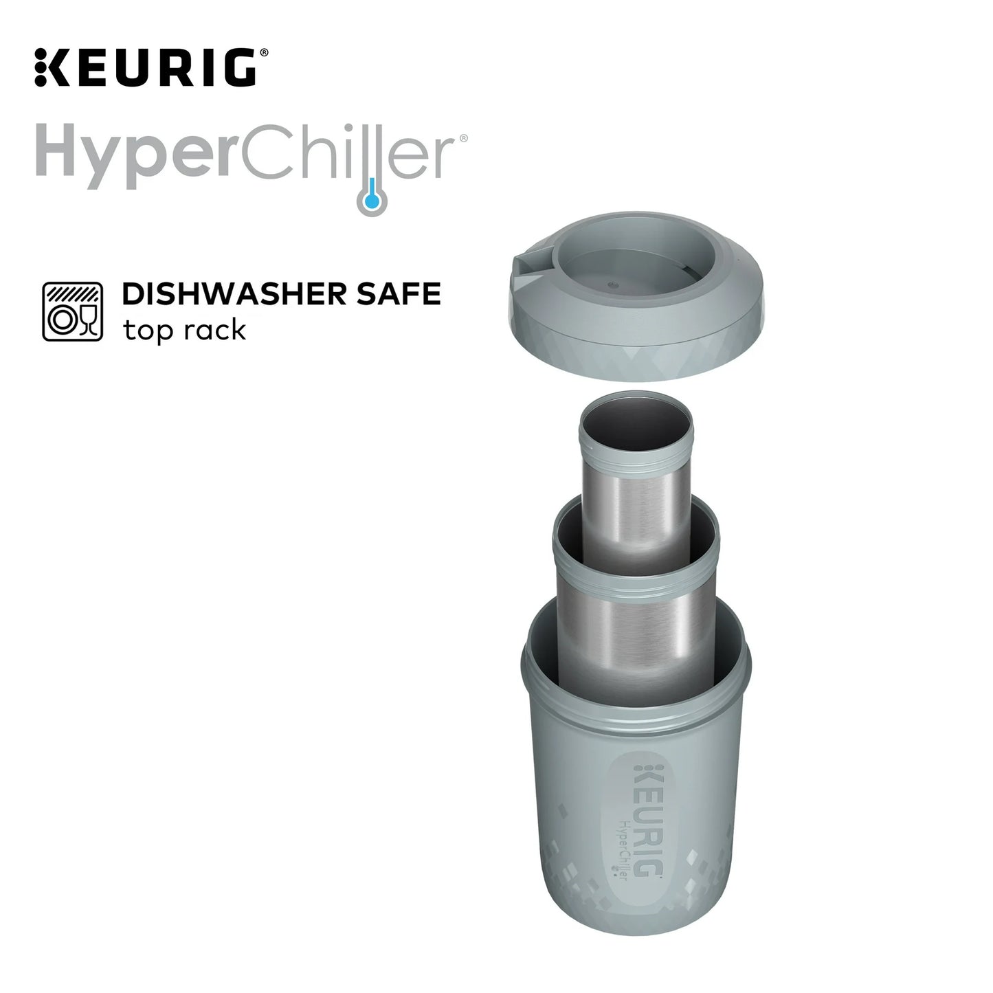 Keurig HyperChiller Iced Coffee Maker, Studio Gray Finish