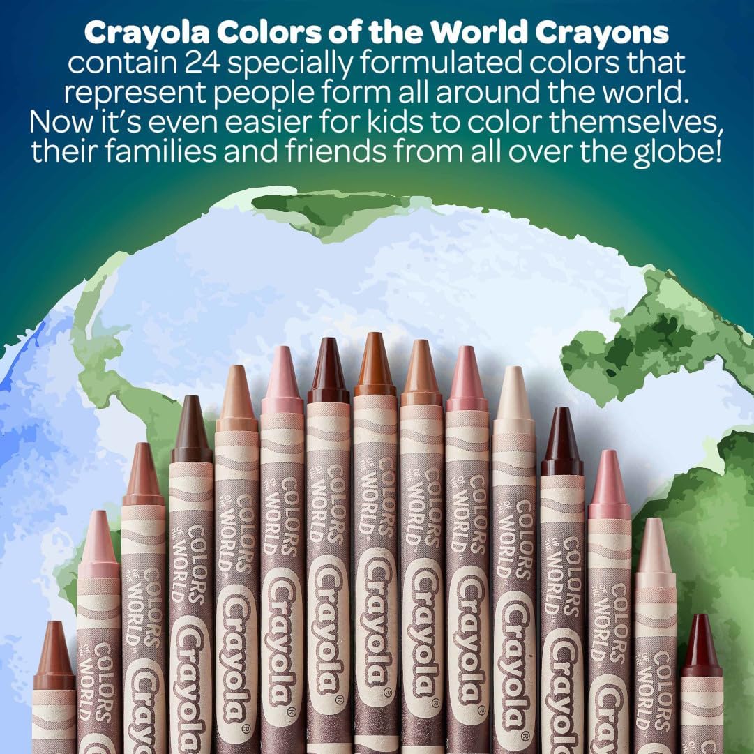 Crayola World of Colors Crayons Classpack by Crayola