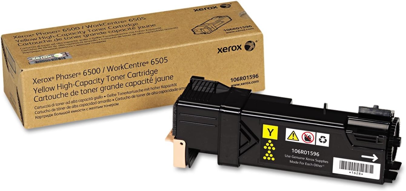 Xerox 106R01596 Original Yellow High Capacity Toner Cartridge