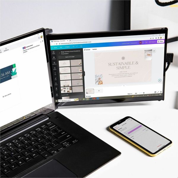 Skilcraft Duex Max DS Laptop Duo Monitor | NSN: 7025-00-NIB-0023