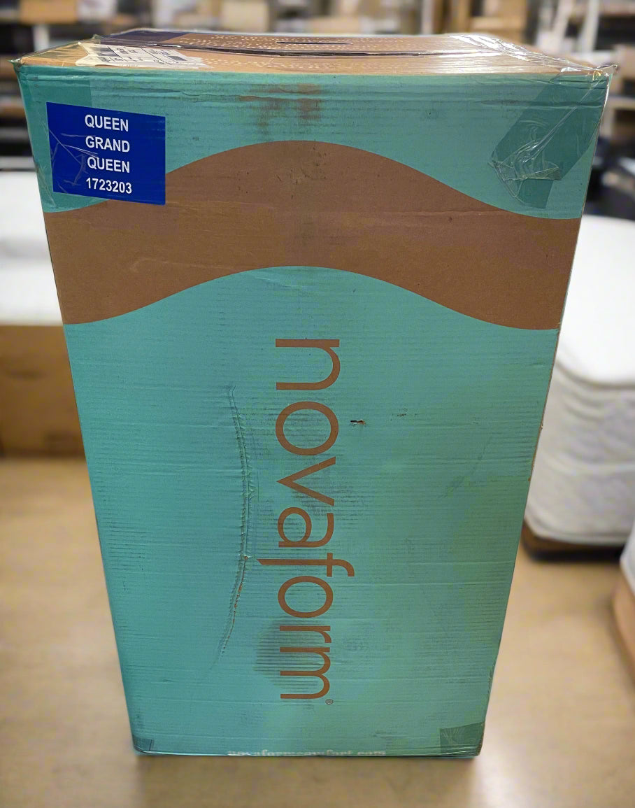 Novaform New Model 14” Comfort Grande Advanced Gel Memory Foam Mattress. Local Pickup Only - (Special Shipping Available, See Notes in Description) Size: Queen | Model: 1723203