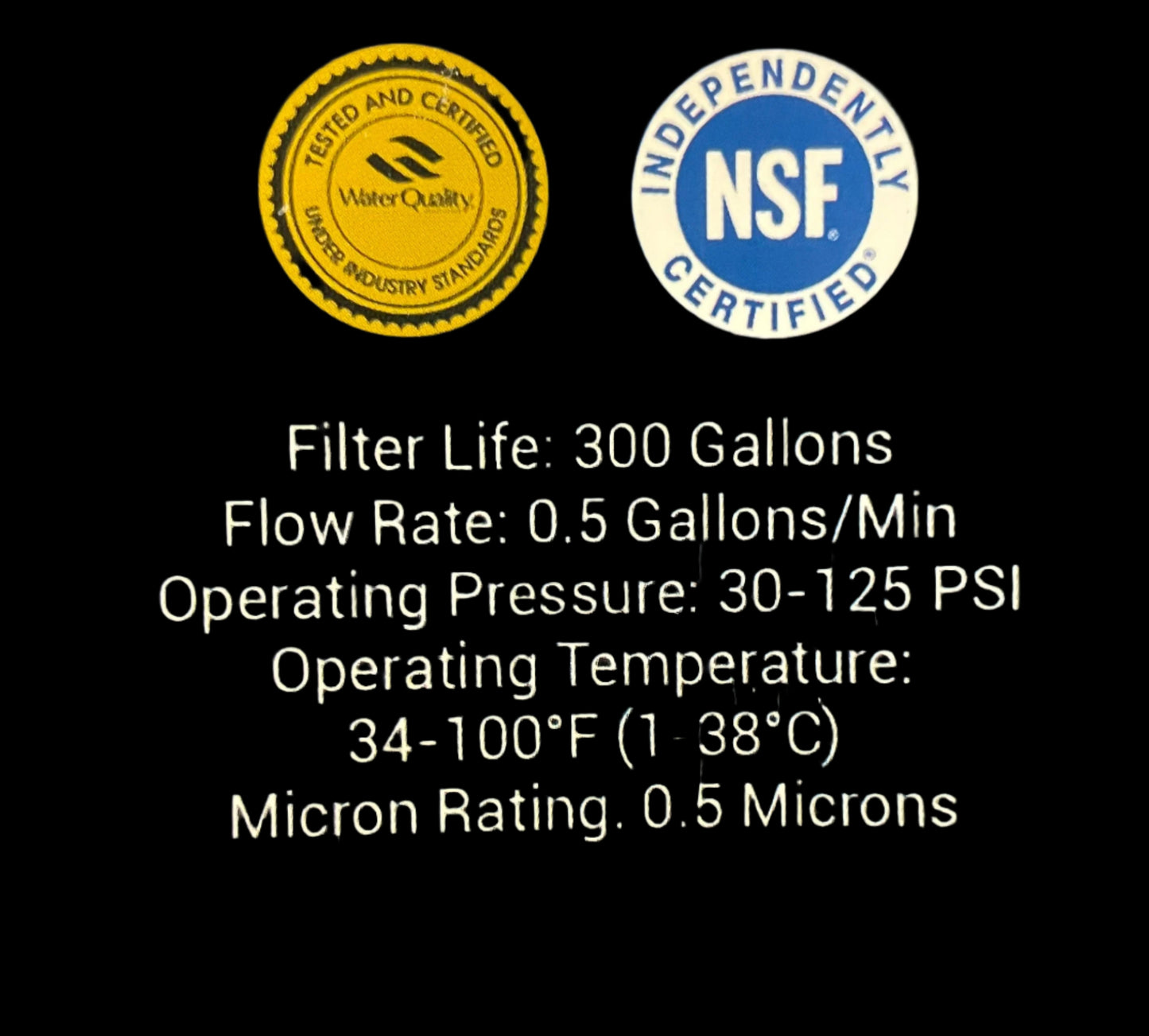 Frosty H2O Ice & Water Filter3 Kenmore Whirlpool (Replaces 4396841, 4396710, 46-9030) Model: EDR3RXD1