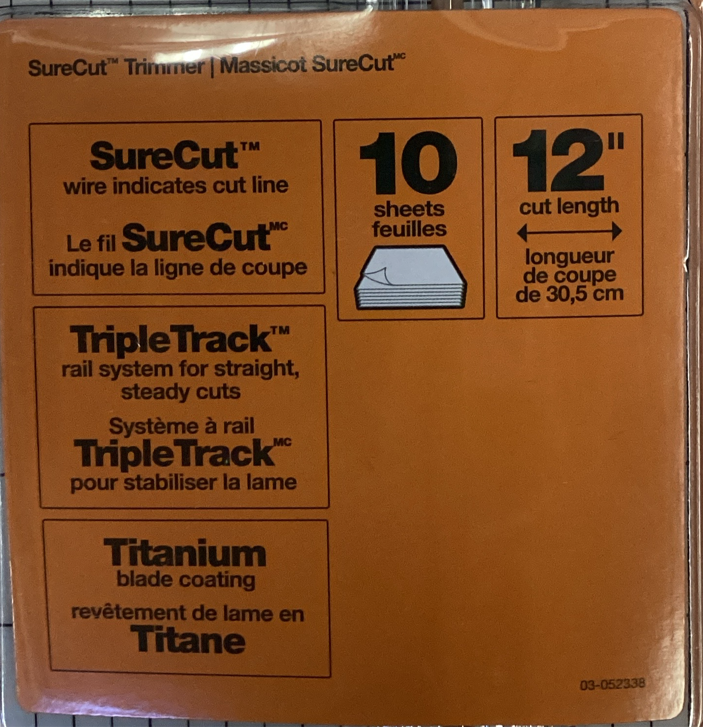 Fiskars Paper Trimmer, 10 sheets, 12’ Cut Length