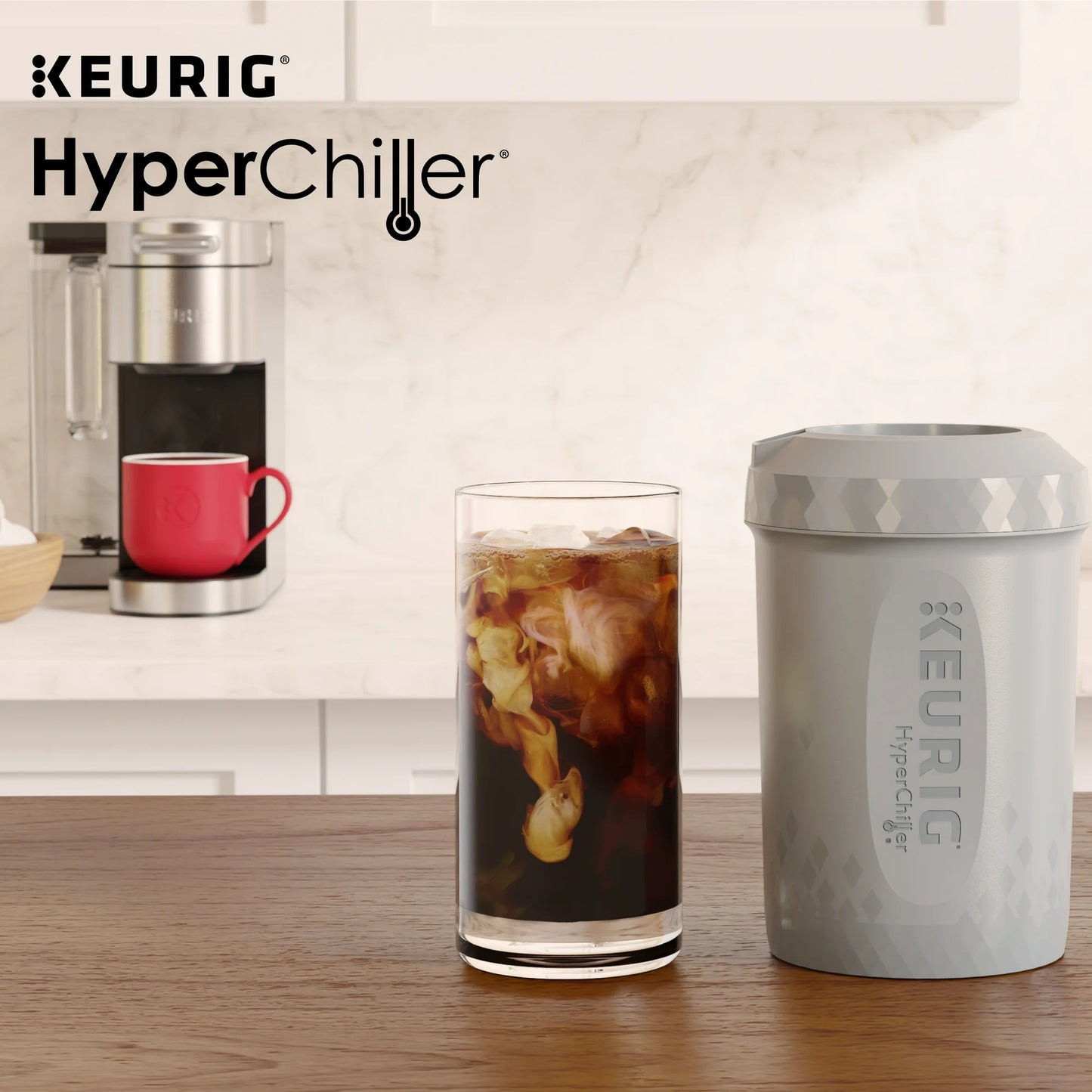 Keurig HyperChiller Iced Coffee Maker, Studio Gray Finish