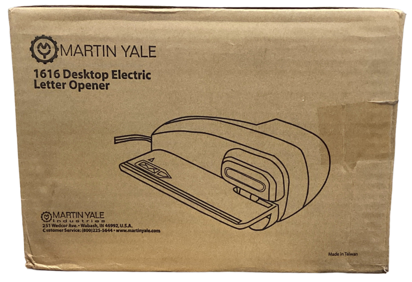 Martin Yale Electric Letter Opener, Gray (1616)
