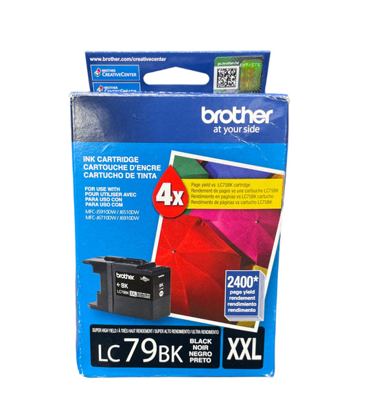 Brother LC79BK, XXL Series Black Ink Cartridge
