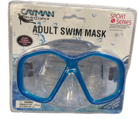 Cayman Swim Gear, Adult Swim Mask