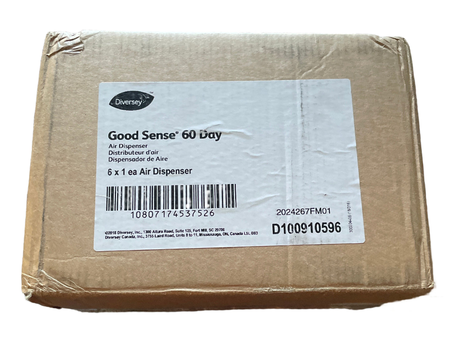 Diversey Good Sense 60 Day Dispenser, Pack of 6
