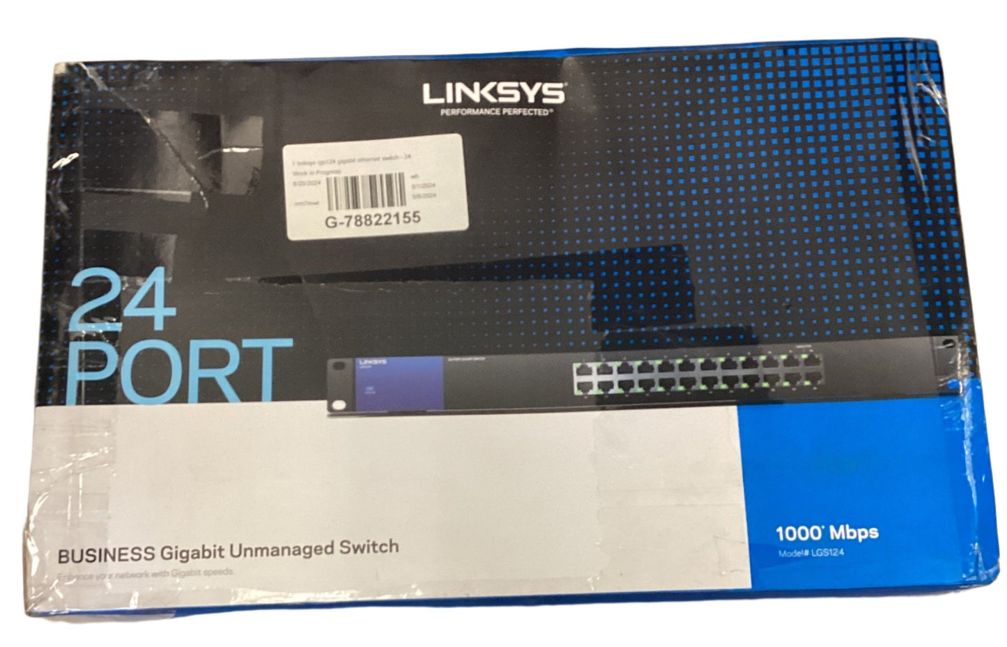 Linksys LGS124 24-Port Business Gigabit Switch
