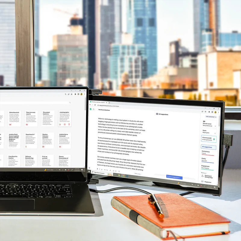 Skilcraft Duex Max DS Laptop Duo Monitor | NSN: 7025-00-NIB-0023