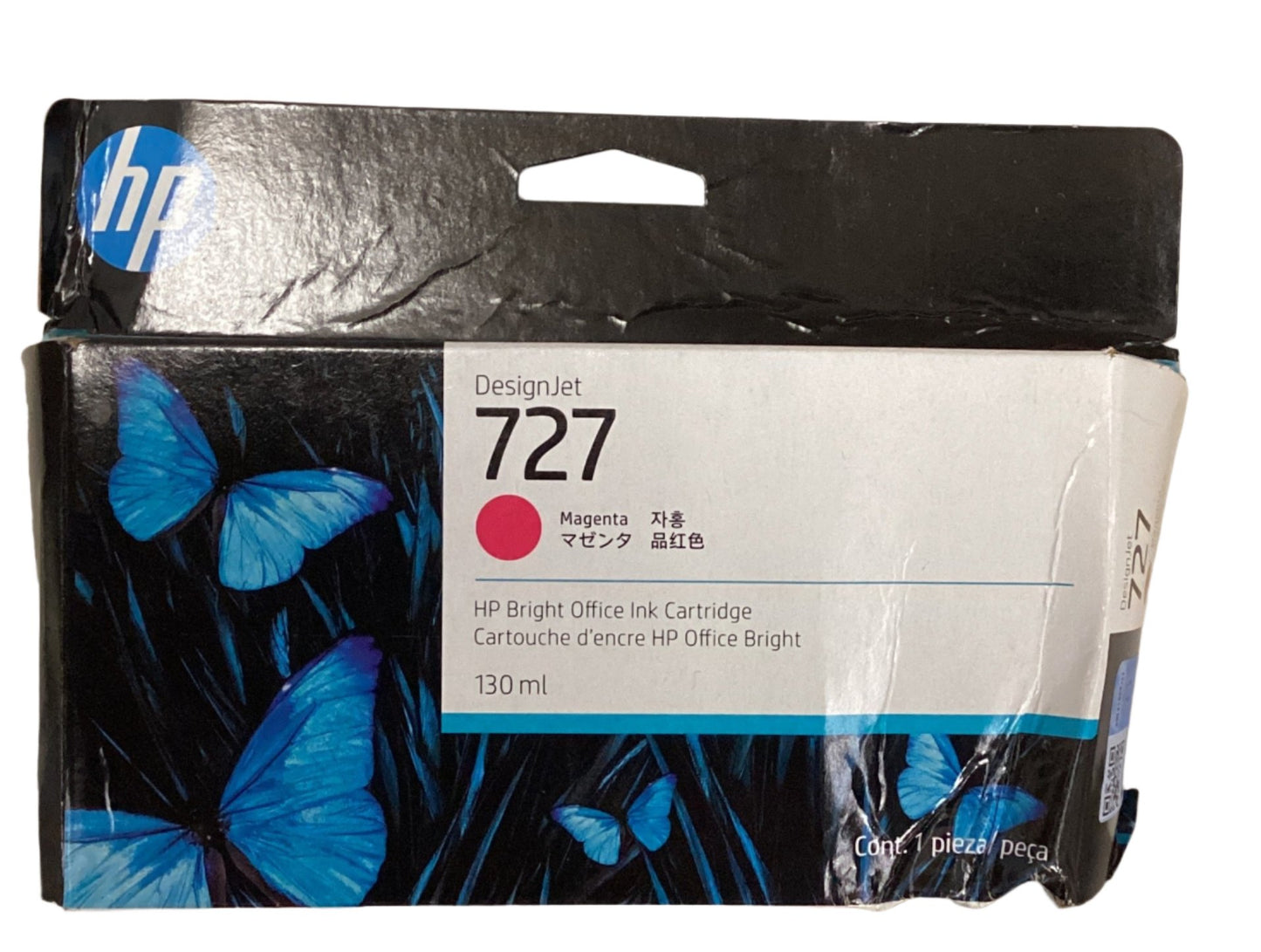 HP 727 Magenta Original High Capacity Ink Cartridge