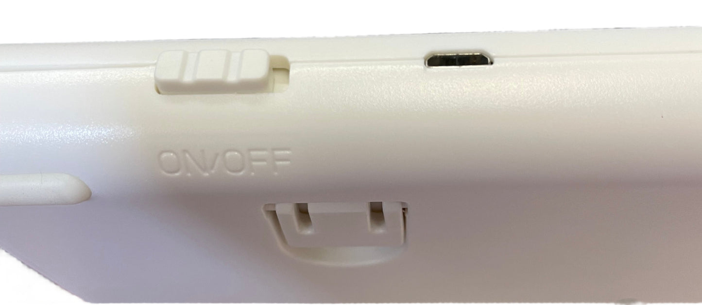 USB Rechargeable / Wireless Mouse and Keyboard (White)