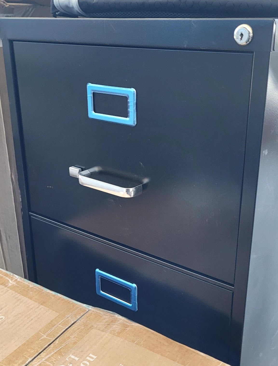2 Drawer Gray File Cabinet, Local Pickup Only