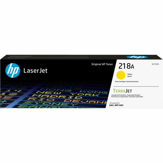 HP 218A Yellow Toner Cartridge (W2182A)