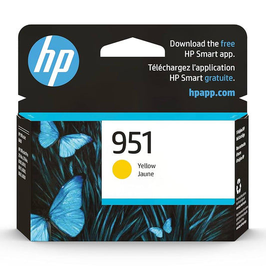 HP 951 Yellow Ink Cartridge – Standard Yield (CN052AN)