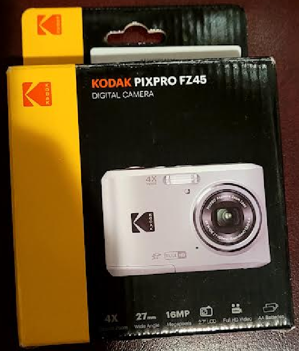 KODAK PIXPRO FZ45-SL (Silver) 4X Optical Friendly Zoom Digital Camera