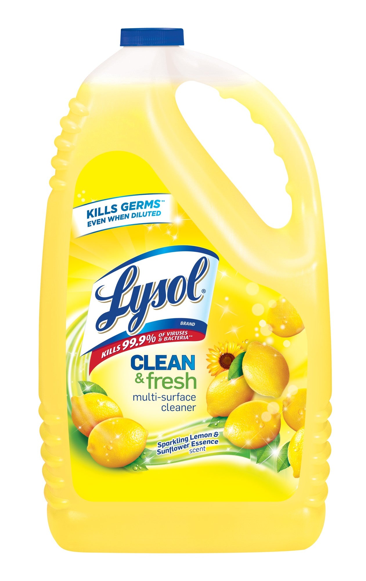 Lysol All Purpose Cleaner, Lemon, 4 x 4.26L / Local Pickup Only