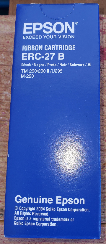 Epson - Ribbon Cartridge - Dot Matrix - 750000 Characters - Black - 1 Each