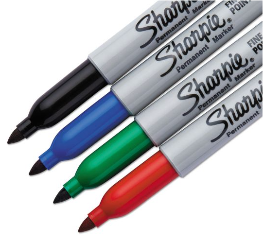 Sharpie Permanent Marker Set, 4pk