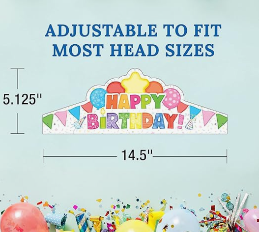 Birthday Crowns - Set of 30 by Carson-Dellosa