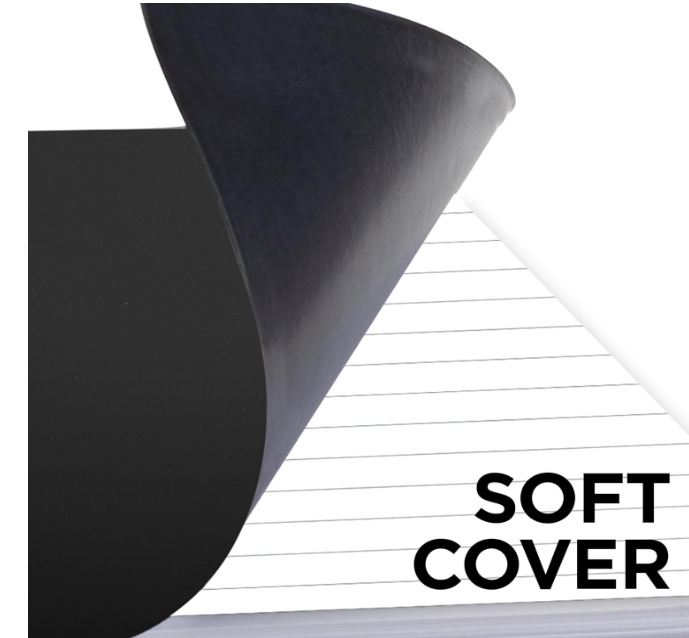 Cambridge Wirebound Business Notebook, 1 Subject, Wide/legal Rule, Black Cover, 11 X 8.5, 80 Sheets ( MEA06062 )