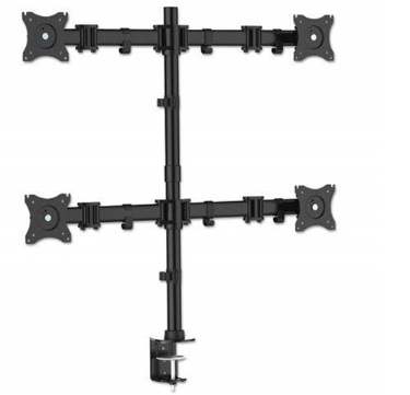 Kantek Ktkma240 Articulating Quad Arms - Black
