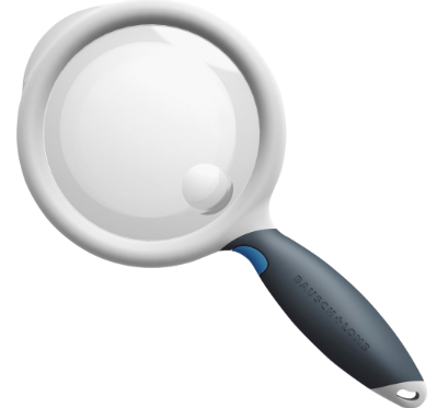Bausch & Lomb Sight Savers LED 2x Handheld Magnifier W/Light (628003)
