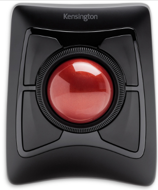 Kensington Expert Mouse Wireless Trackball - Trackball - Right and Left-handed - Optical - 4 Buttons - Wireless - 2.4 GHz Bluetooth 5.0 LE - Bluetoot