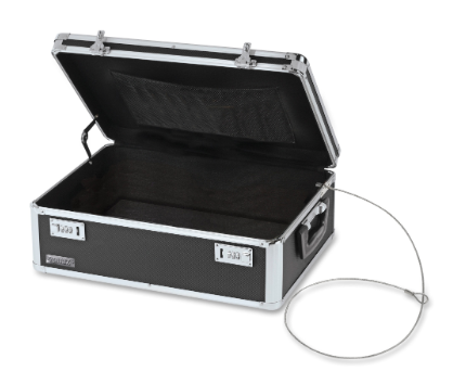 Vaultz Locking Storage Chest, Medium Density Fiberboard, 14.5 X 8 X 19.5, Black ( IDEVZ00323 )