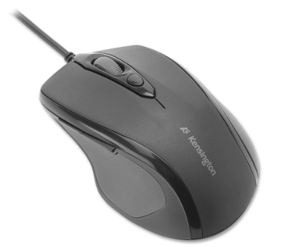 Kensington Pro Fit K72355US Black Wired Mid-Size Mouse
