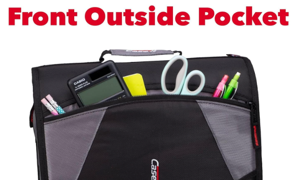 Case It Binder,4 ,Dring,zipper,be D-186-mblu