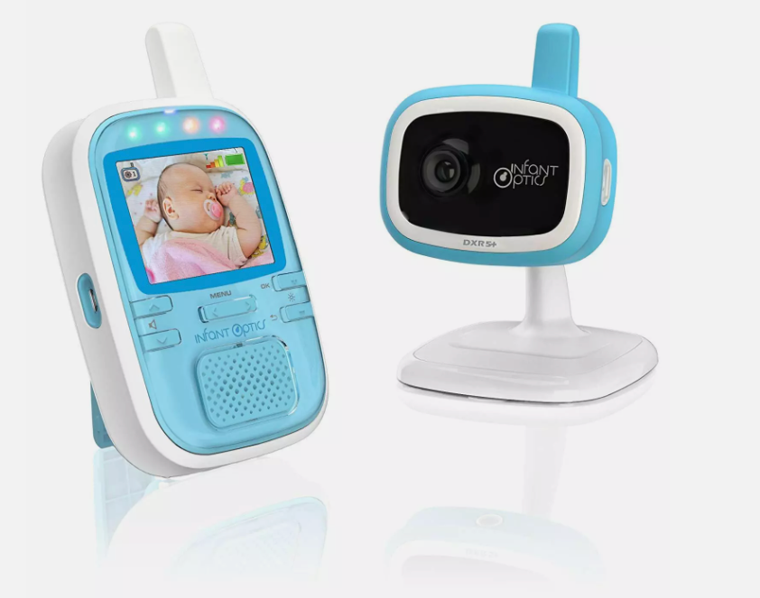 Infant Optics DXR-5+ Portable Video Baby Monitor, Camera & Chargers