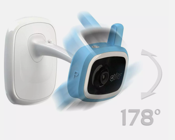 Infant Optics DXR-5+ Portable Video Baby Monitor, Camera & Chargers