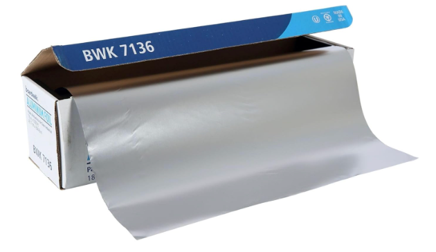 BWK7136 Extra Heavy-Duty Aluminum Foil Roll, Silver - 18 in. X 1000 Ft.