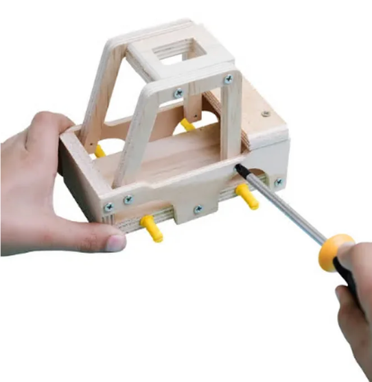 Stanley Jr. Kids Workbench Tool Set and 2 Wooden Kits