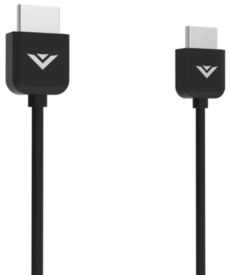 VIZIO TXCH4X-C3 Ultra Slim HDMI Cable, 4ft