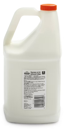 Elmer's, WASHABLE SCHOOL GLUE, 1 GAL, DRIES CLEAR