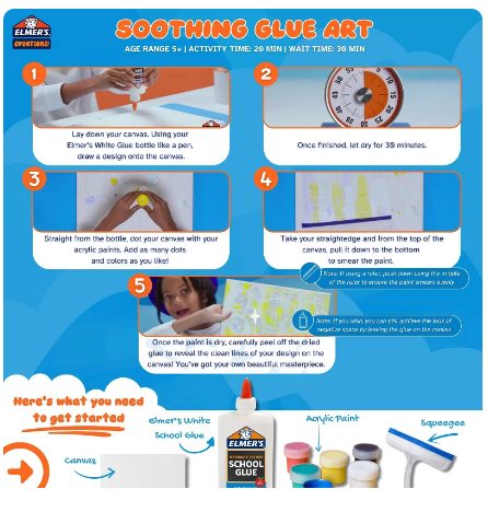 Elmer's, WASHABLE SCHOOL GLUE, 1 GAL, DRIES CLEAR