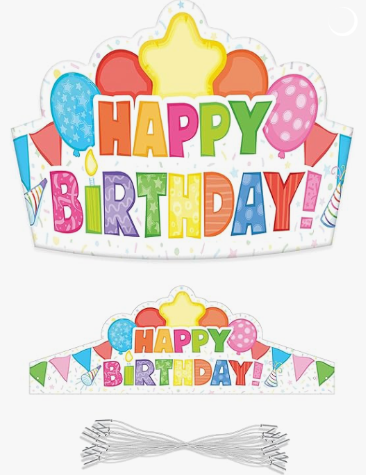 Birthday Crowns - Set of 30 by Carson-Dellosa