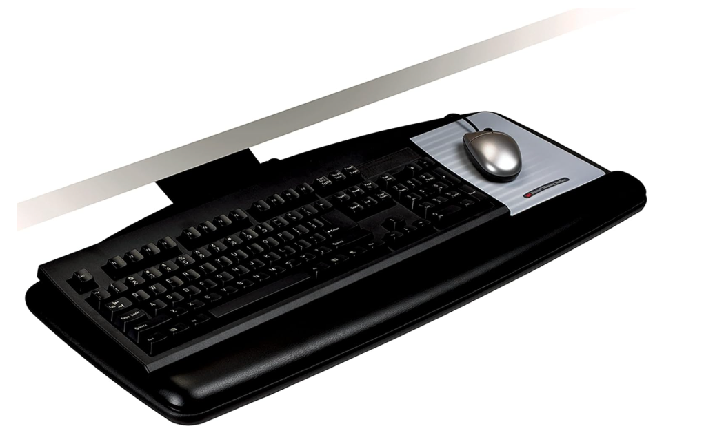 3M Keyboard Platform, Adjustable KP200LE, 10.625 in X 26.5 in X 2.0 in - 2" Height X 10.6" Width X 26.5" Depth - 1  Local Pickup Only